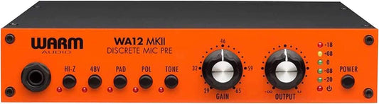 Warm Audio WA12 MKII Mic Preamp/DI - PSSL ProSound and Stage Lighting
