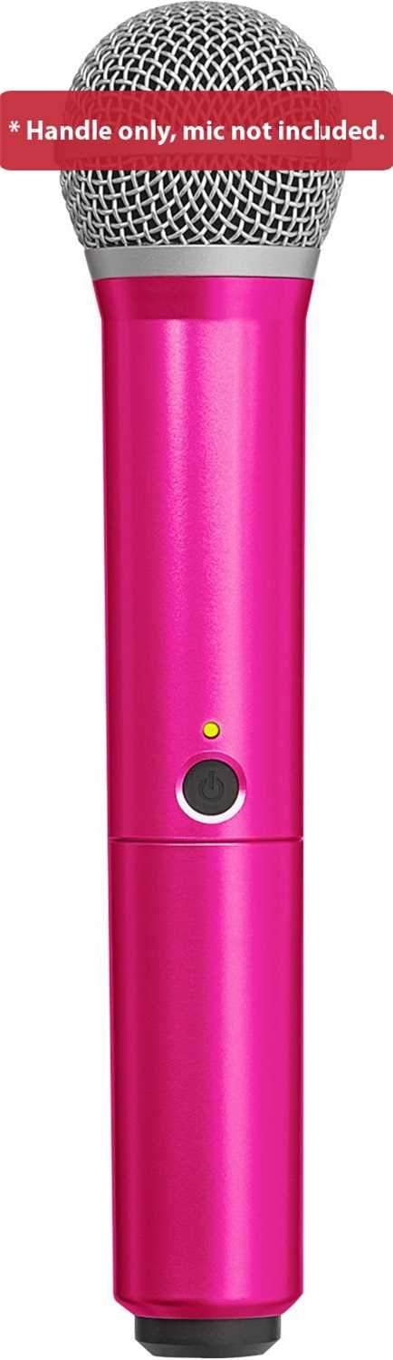 Shure BLX PG58 Wireless Mic Colored Handle Pink - PSSL ProSound and Stage Lighting
