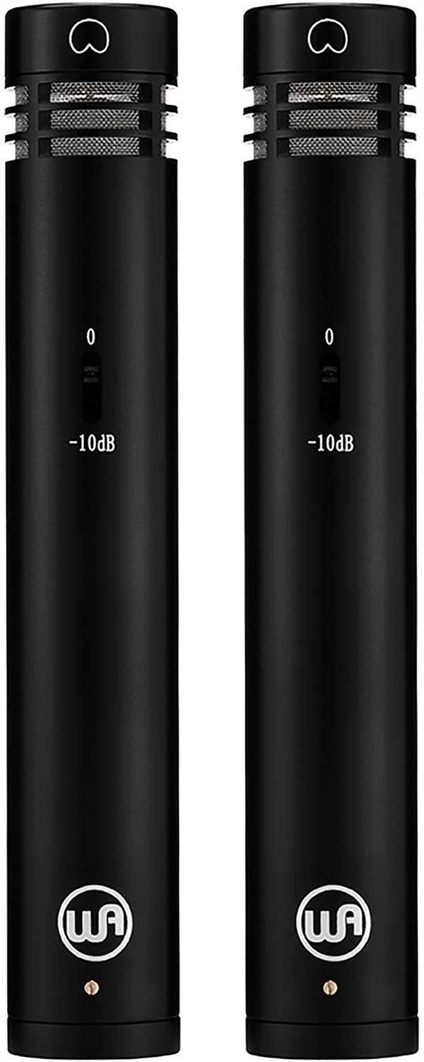 Warm Audio WA84 Black Small Diaphragm Microphone Pair - PSSL ProSound and Stage Lighting