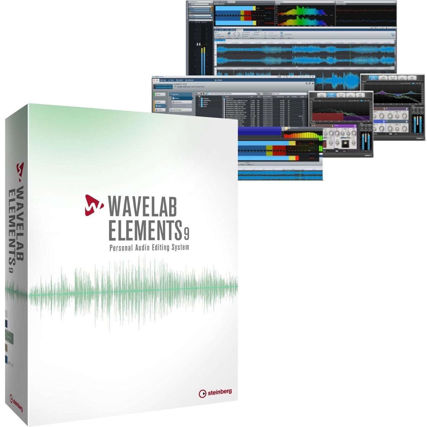 Steinberg Wavelab Elements 9 Audio Editing & Mastering Software - PSSL ProSound and Stage Lighting