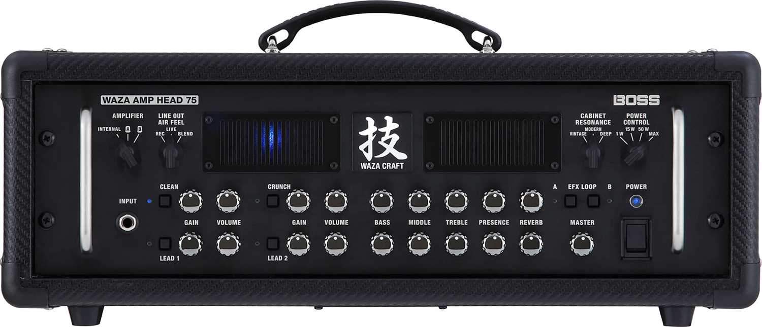 Boss WAZA-HD75 75W Guitar Amplifier Head - PSSL ProSound and Stage Lighting