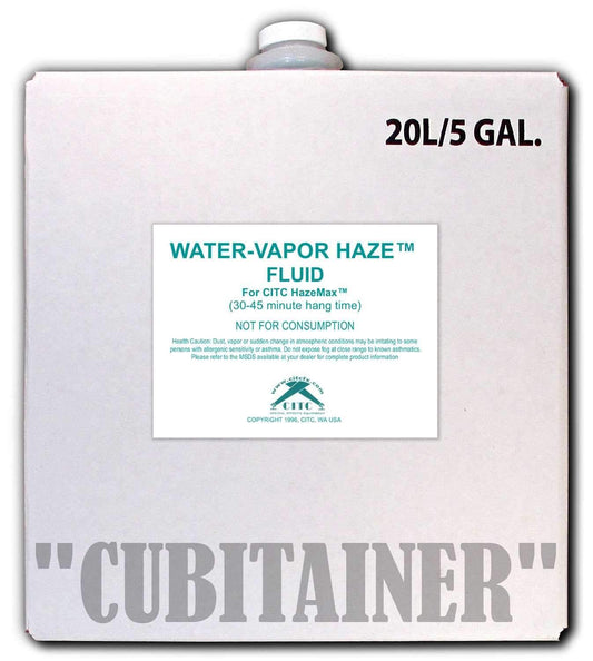 CITC Water Vapor Haze Fluid 5 Gallon Cube - PSSL ProSound and Stage Lighting