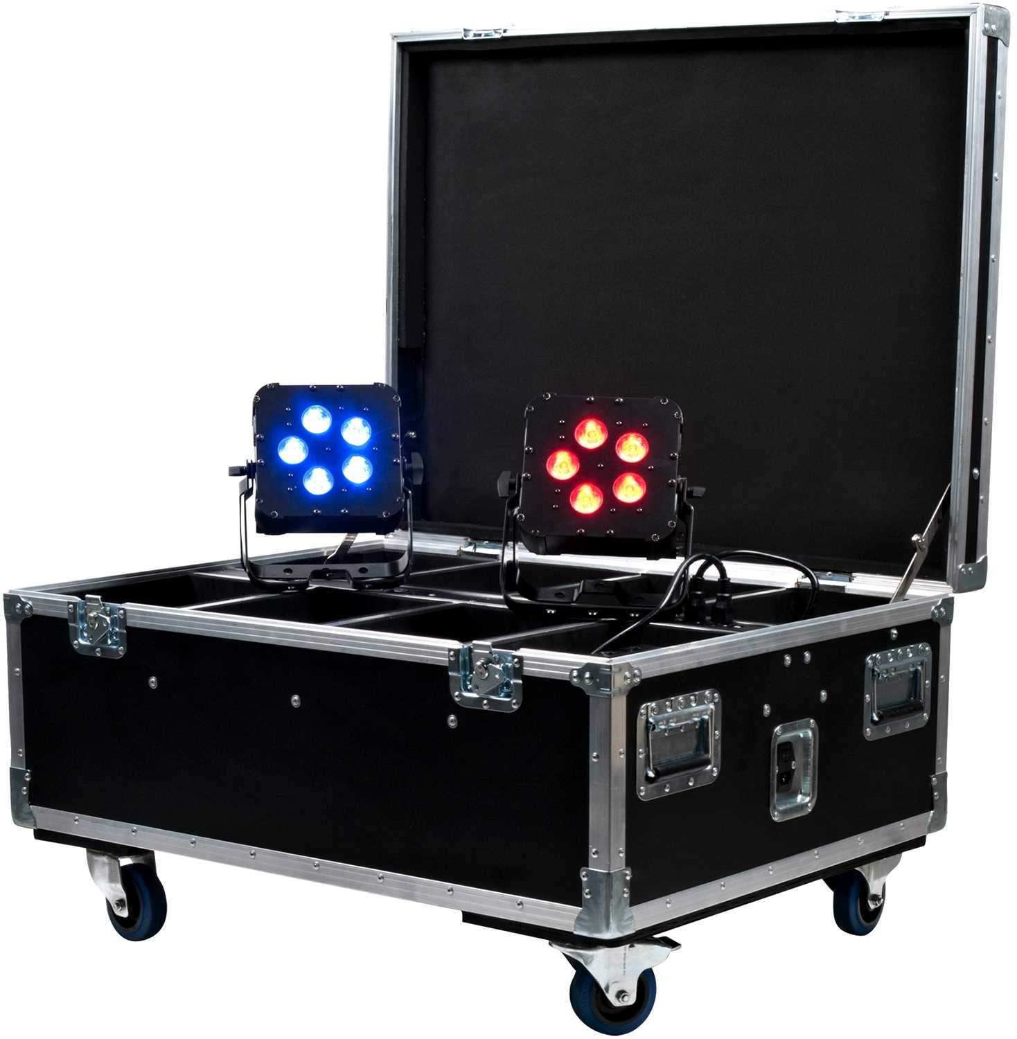 ADJ American DJ Wi Flight Case for 8 WiFLY Pars - PSSL ProSound and Stage Lighting
