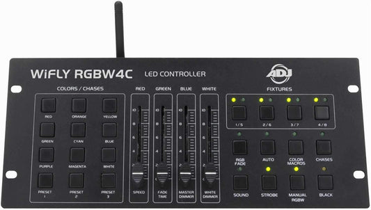 American DJ WiFLY RGBW4C Wireless DMX Controller - PSSL ProSound and Stage Lighting