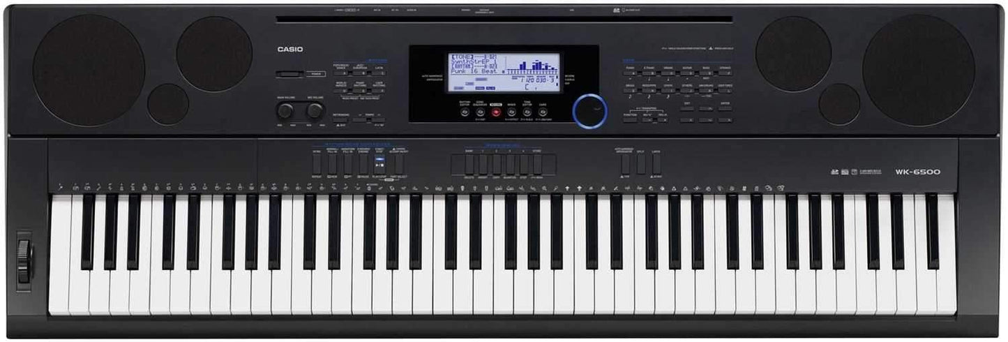 Casio WK6500 Workstation with 76 Piano Style Keys - PSSL ProSound and Stage Lighting