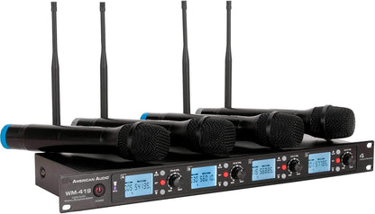 American Audio WM 419 4-Channel UHF Wireless System - PSSL ProSound and Stage Lighting