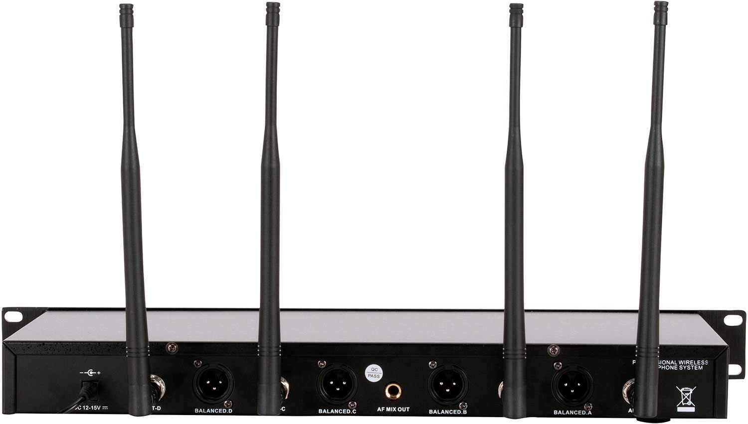 American Audio WM 419 4-Channel UHF Wireless System - PSSL ProSound and Stage Lighting