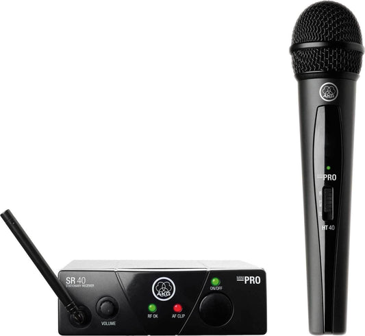 AKG WMS 40 Mini Vocal Wireless Handheld Microphone - PSSL ProSound and Stage Lighting