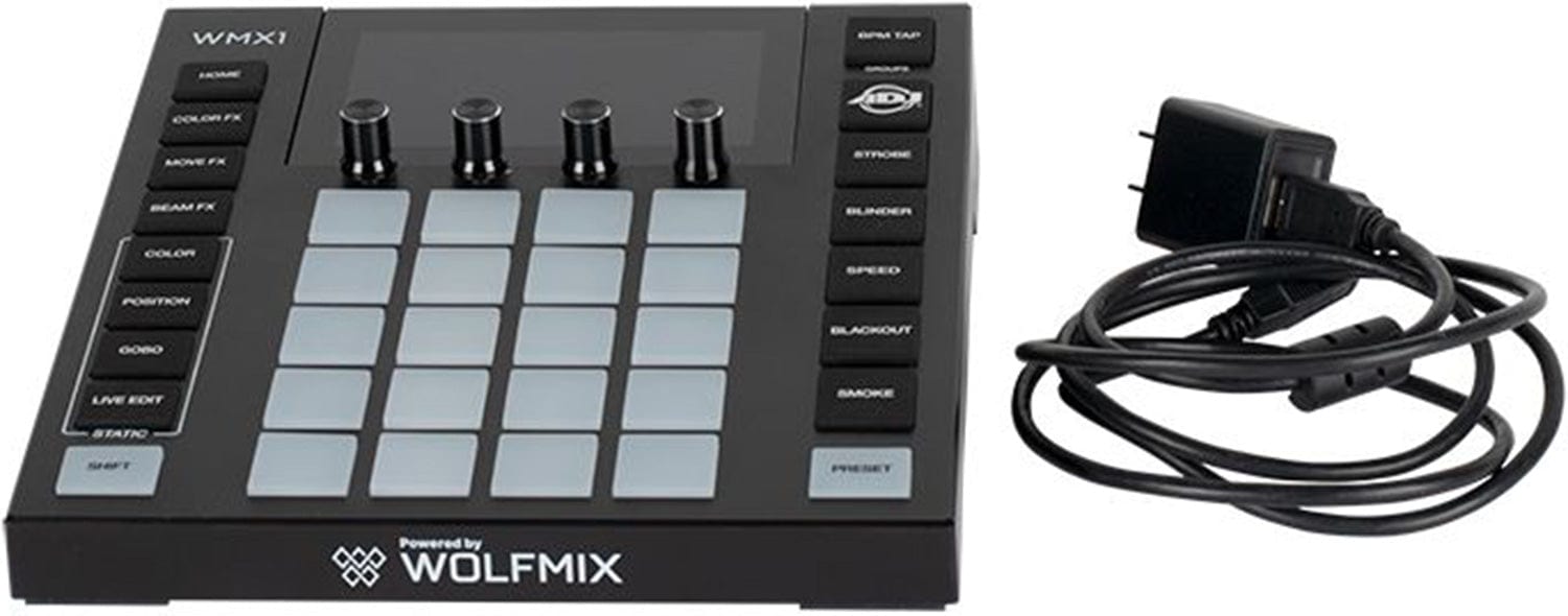 ADJ WMX1 Standalone DMX Lighting Controller Powered by Wolfmix - PSSL ProSound and Stage Lighting