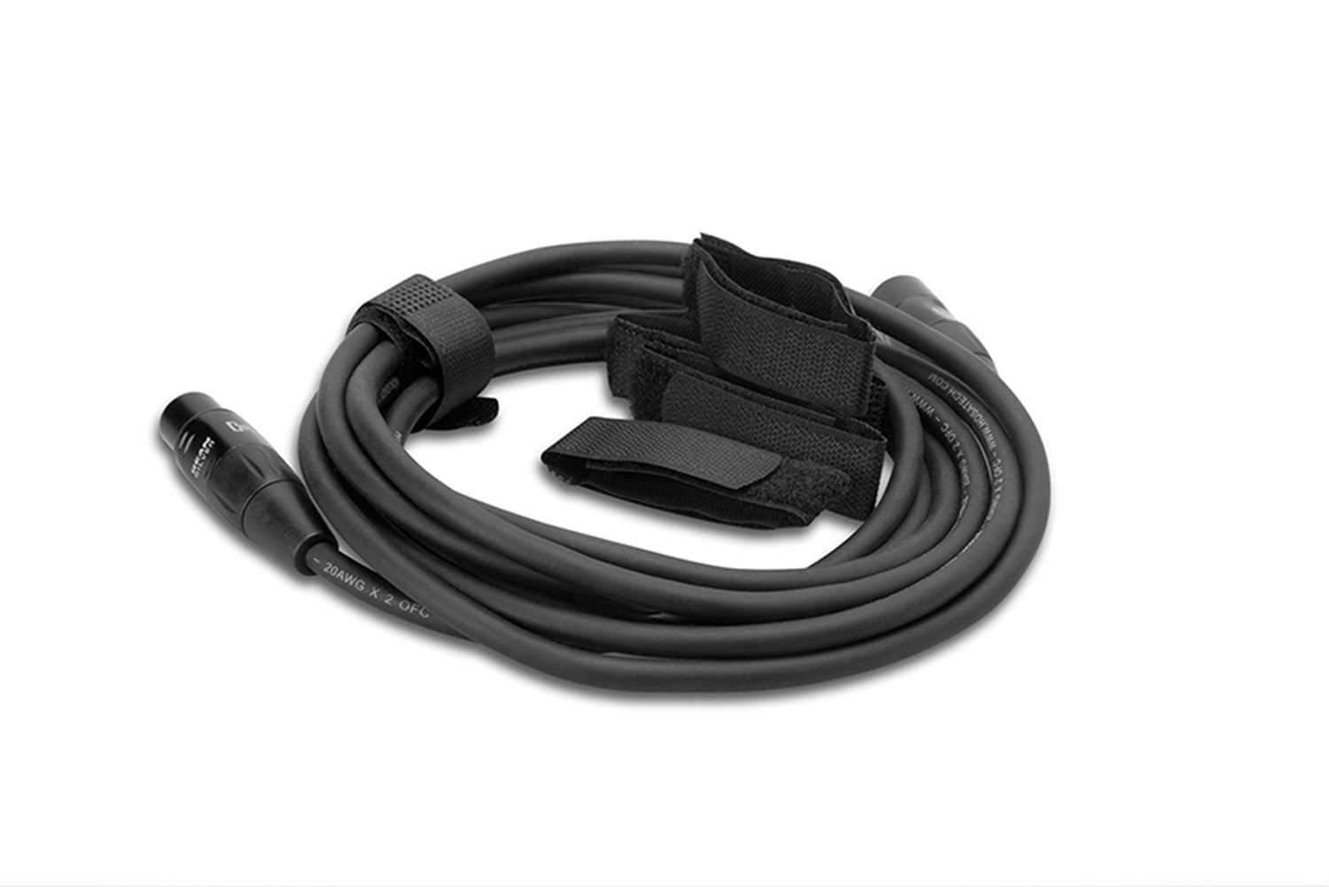 Hosa WTI-148G 100 Hook & Loop Cable Organizer 100-Pack - PSSL ProSound and Stage Lighting