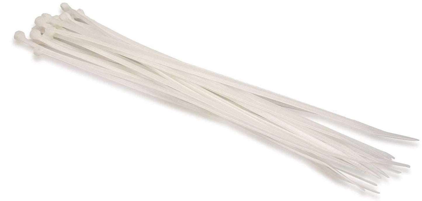 10 Inch Plastic Wire Zip Tie White (20pcs) - PSSL ProSound and Stage Lighting