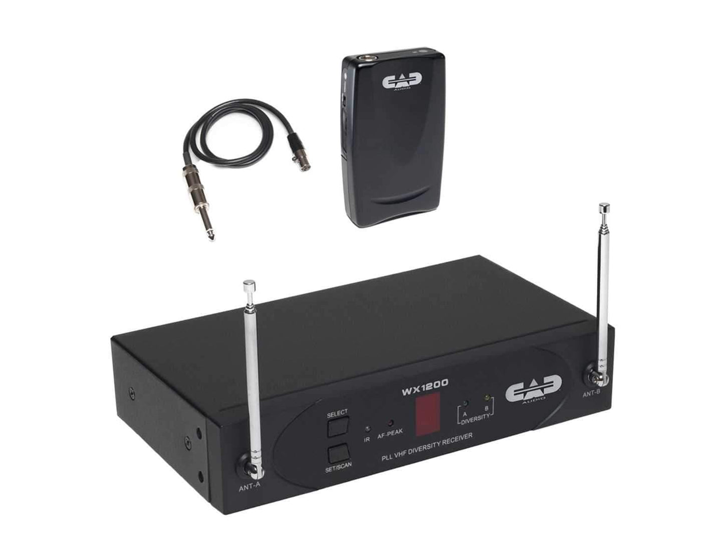 CAD WX1210GTR VHF Wireless Guitar System - PSSL ProSound and Stage Lighting