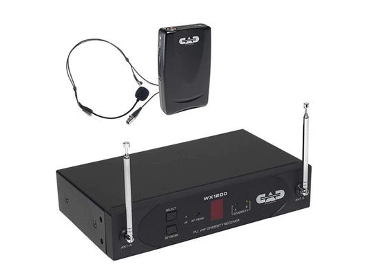 CAD WX1210HW VHF Headworn Wireless Microphone - PSSL ProSound and Stage Lighting