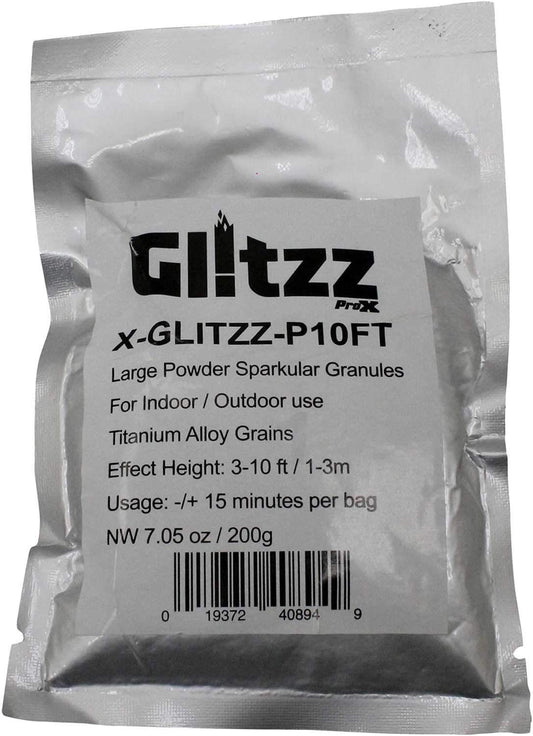 ProX Blitzz Powder Sparkular Granules 10Ft Height - PSSL ProSound and Stage Lighting