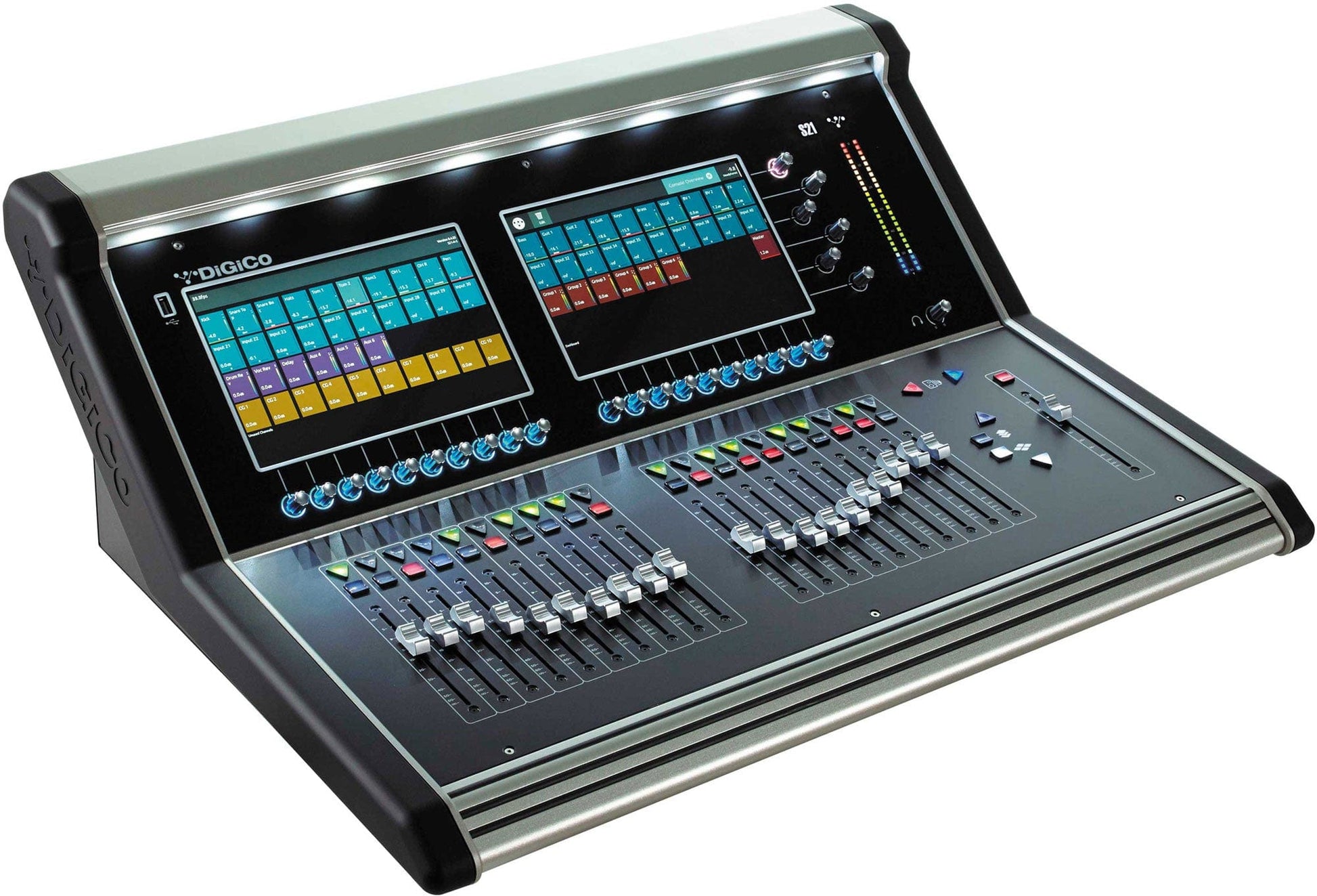 DiGiCo X-S21-C-RP S21 Digital Mixer and D-Rack Combo Package - PSSL ProSound and Stage Lighting