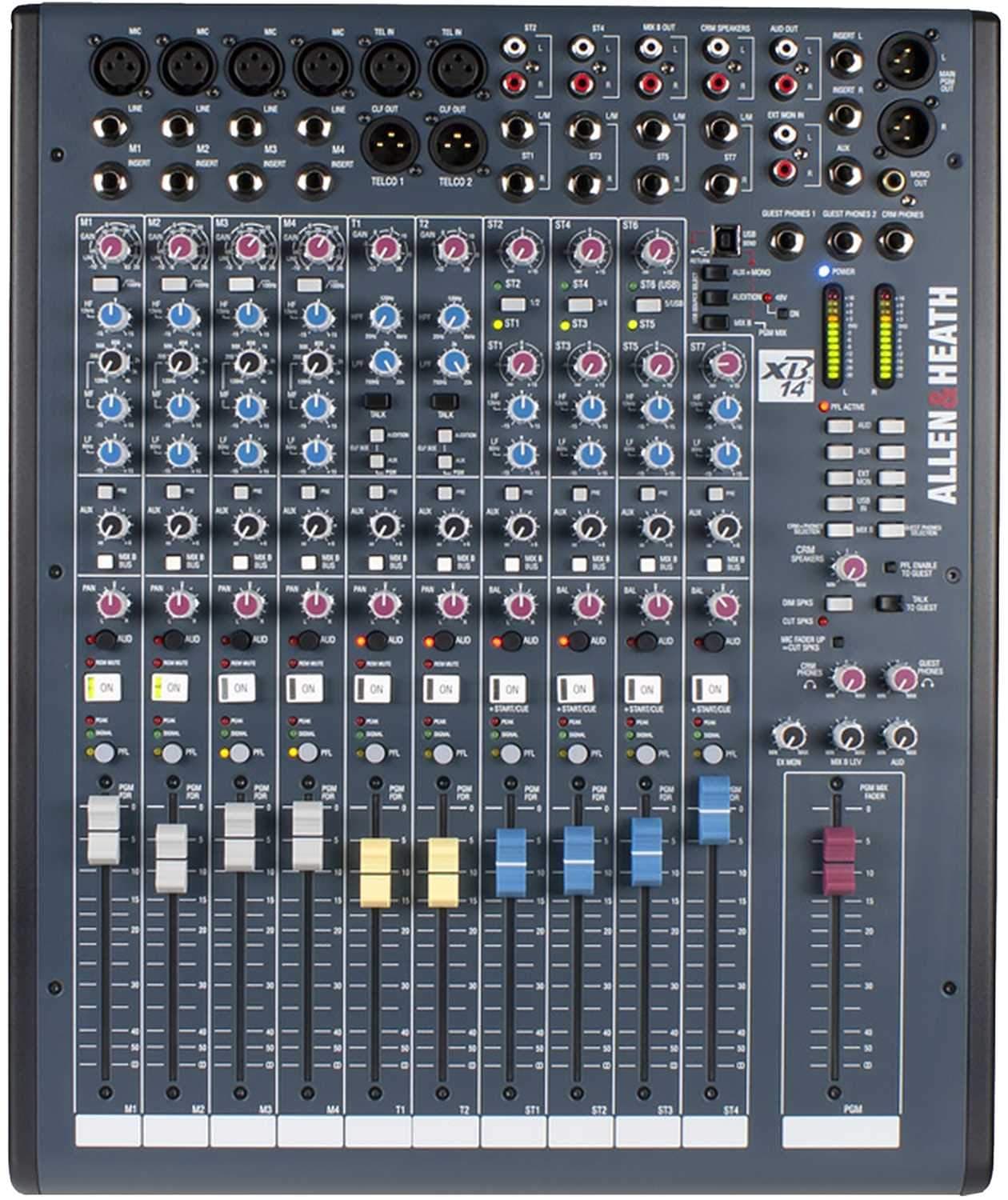 Allen & Heath XB2-14 Compact Broadcast Mixer - PSSL ProSound and Stage Lighting