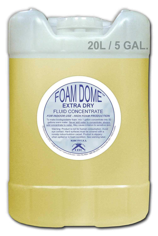 CITC Foam Dome Fluid Extra Dry Concentrate 5 Gal - PSSL ProSound and Stage Lighting
