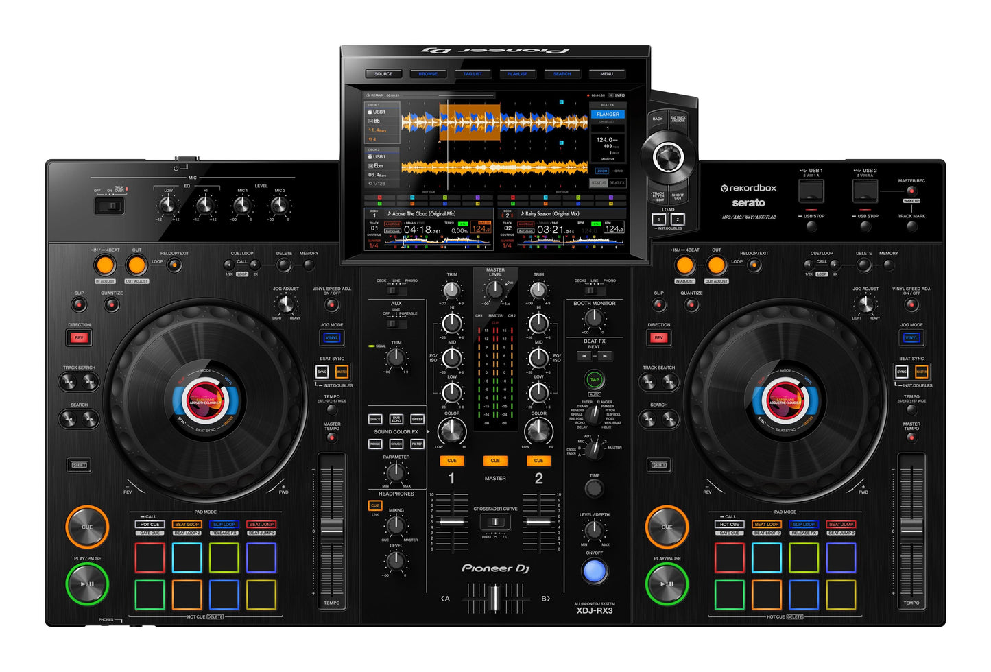 Pioneer XDJ-RX3 2-Channel All-in-One DJ System for rekordbox & Serato DJ Pro - PSSL ProSound and Stage Lighting