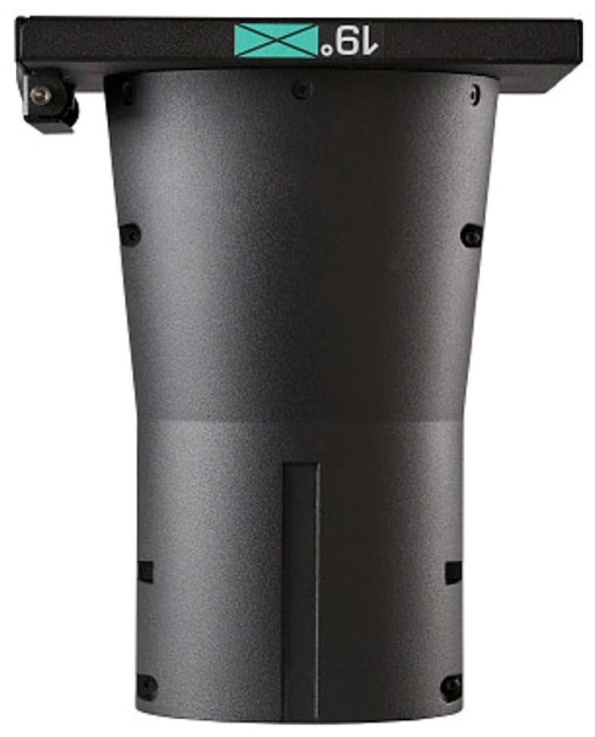 ETC XDLT19 19-Deg Xdlt Lens Tube w/ Media Frame (10" / 254Mm) - Black - PSSL ProSound and Stage Lighting