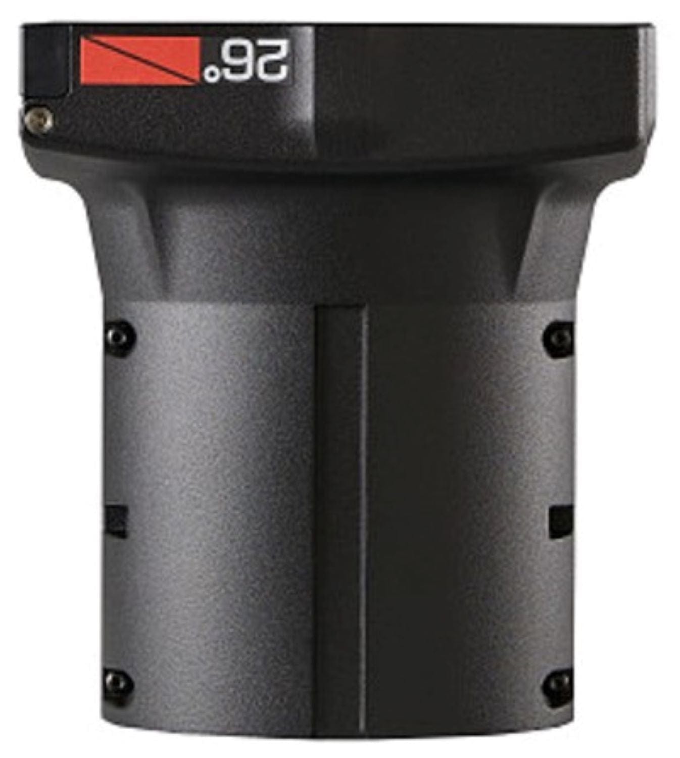 ETC XDLT26 26-Deg Xdlt Lens Tube w/ Media Frame (7.5" / 190Mm) - Black - PSSL ProSound and Stage Lighting