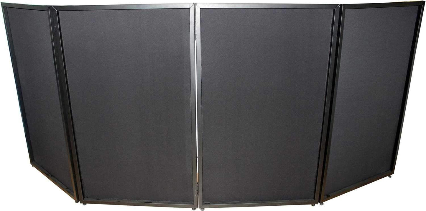 ProX XF-4X3048B MK2 Four Panel DJ Facade Black - PSSL ProSound and Stage Lighting