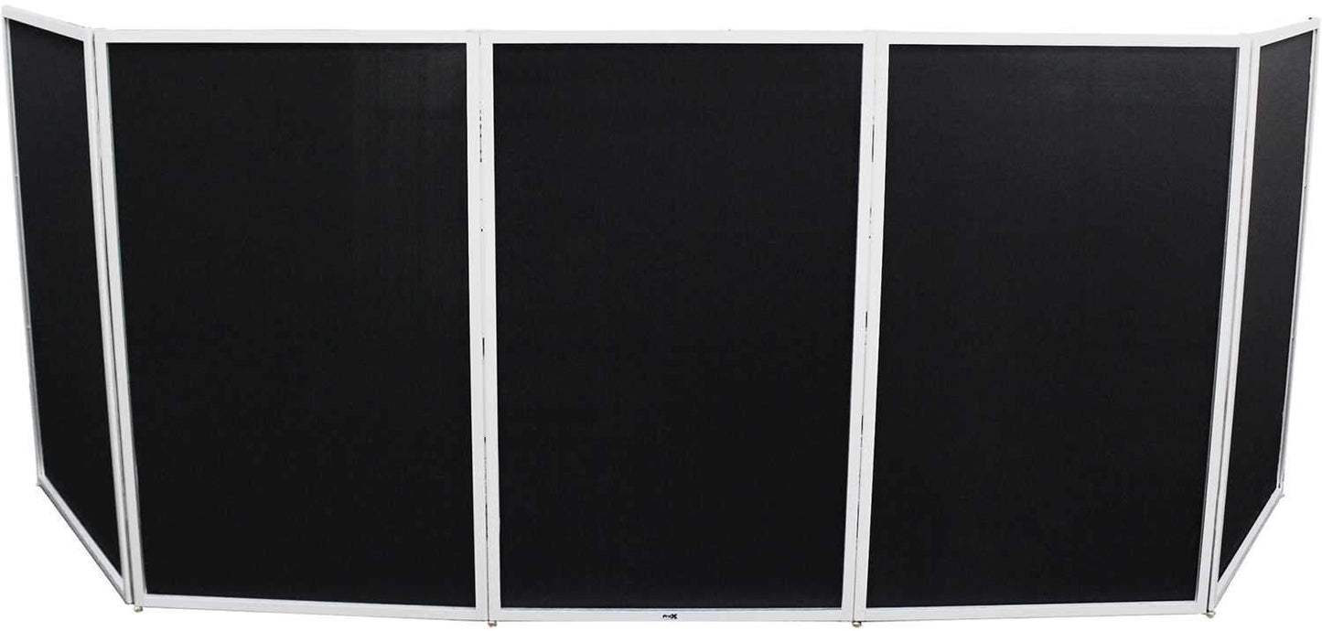 ProX XF-5X3048W 5 Panel - White Frame DJ Facade - PSSL ProSound and Stage Lighting