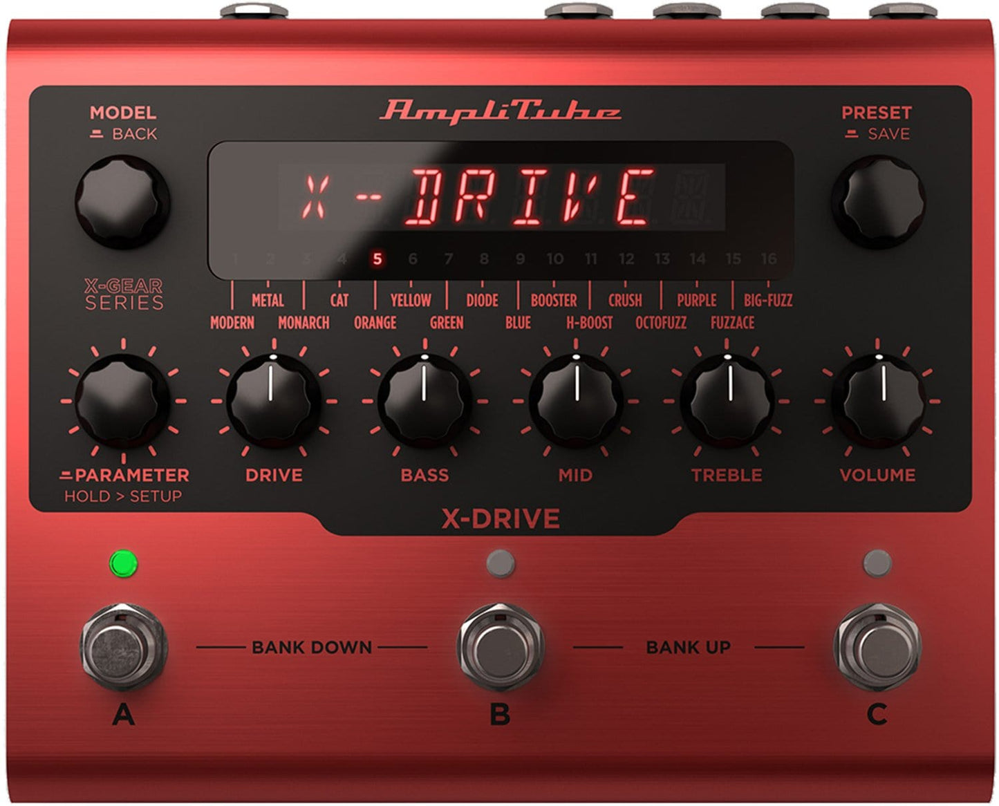 Ik Multimedia X-Drive Distortion Pedal - PSSL ProSound and Stage Lighting