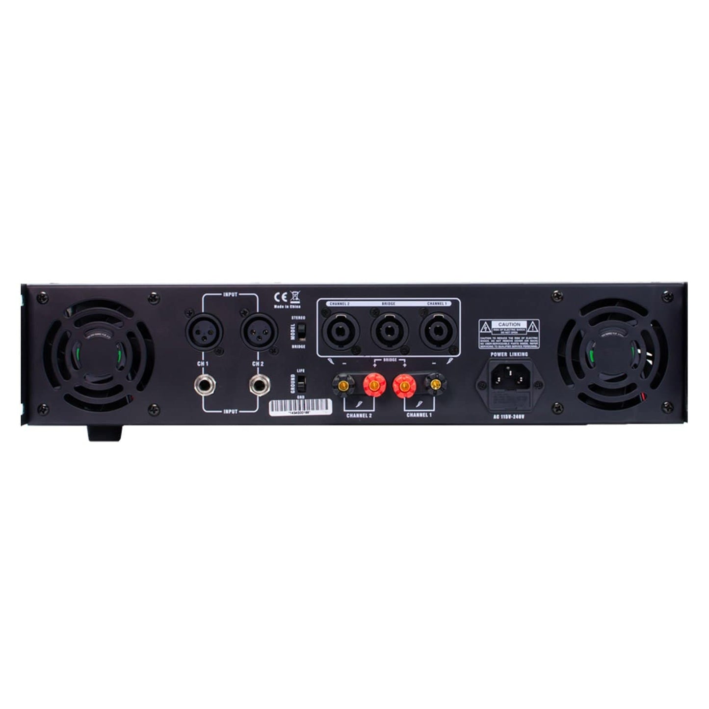 Gemini XGA2000 2-Channel 2000W Power Amplifier - PSSL ProSound and Stage Lighting