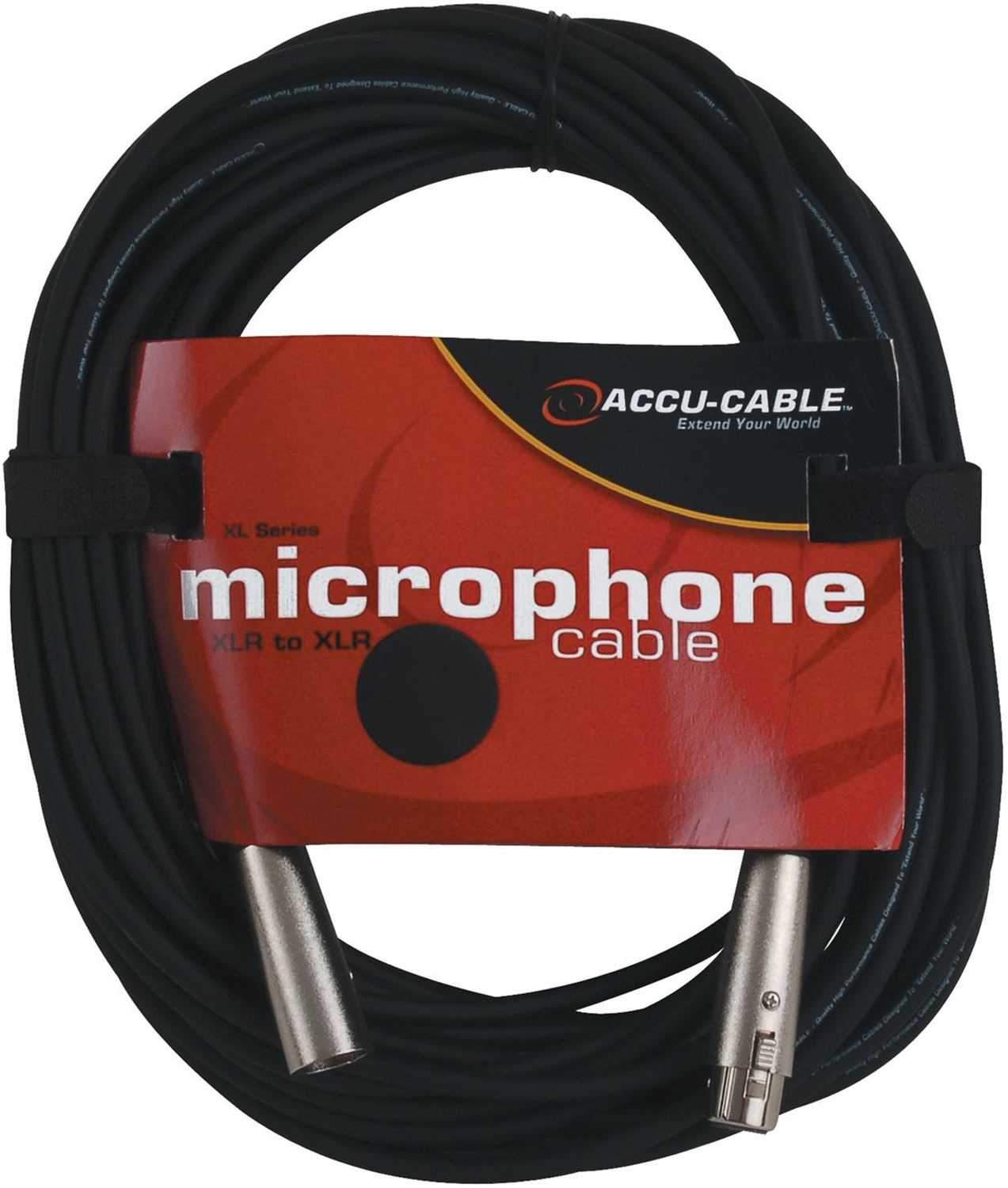 Accu-Cable XL100 100Ft Xlr (M)To Xlr (F) Mic Cable - PSSL ProSound and Stage Lighting