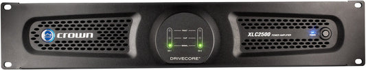Crown XLC2500 2-Ch Power Amp w/ DriveCore Tech - ProSound and Stage Lighting