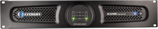 Crown XLC2800 2-Ch Power Amp w/ DriveCore Tech - ProSound and Stage Lighting