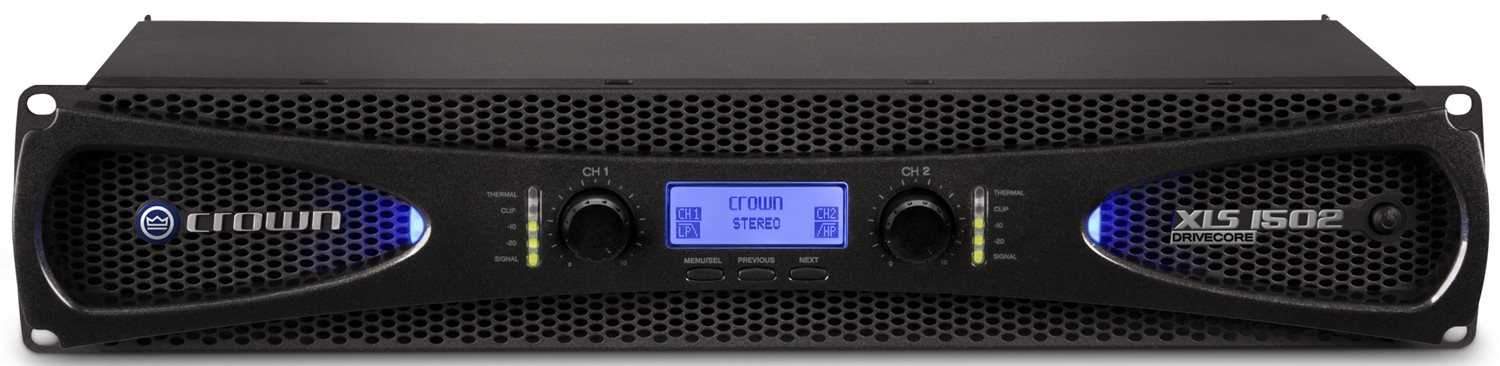 Crown XLS1502 XLS DriveCore 2 PA Power Amplifier - PSSL ProSound and Stage Lighting