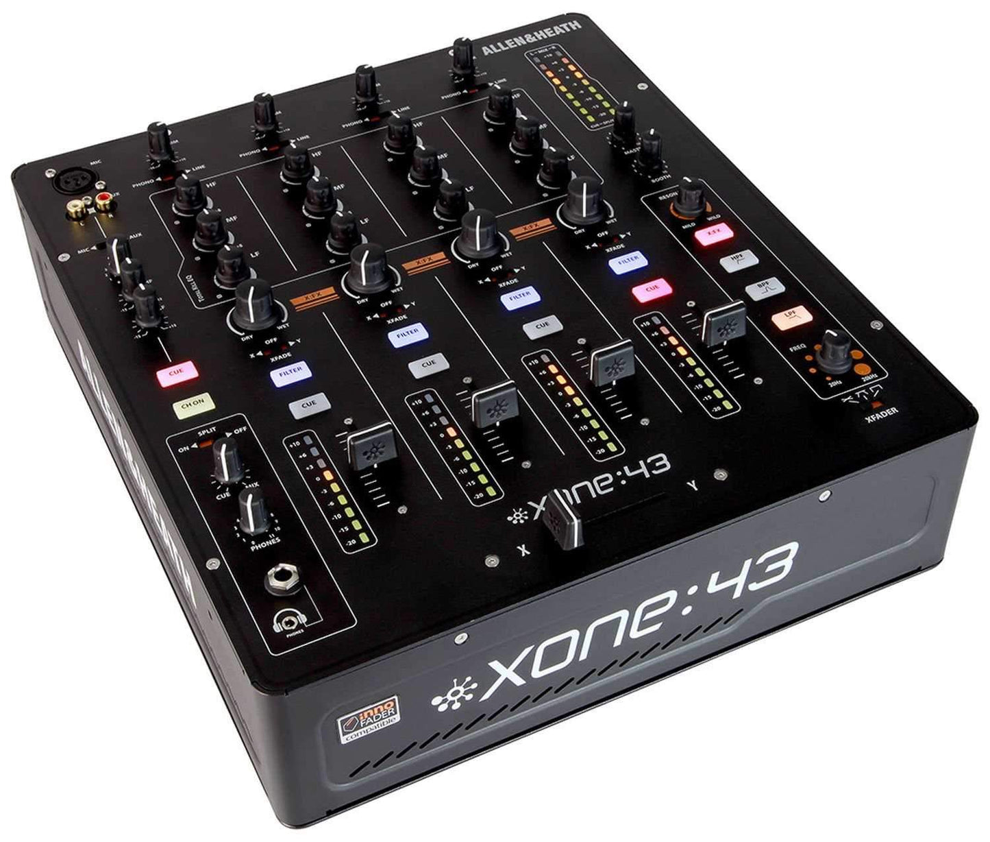 Allen & Heath XONE:43 4 Plus 1 Channel DJ Scratch Mixer - PSSL ProSound and Stage Lighting