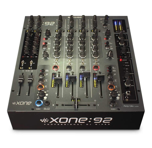 Allen & Heath Xone:92 Fader 6-Ch Club DJ Mixer - PSSL ProSound and Stage Lighting