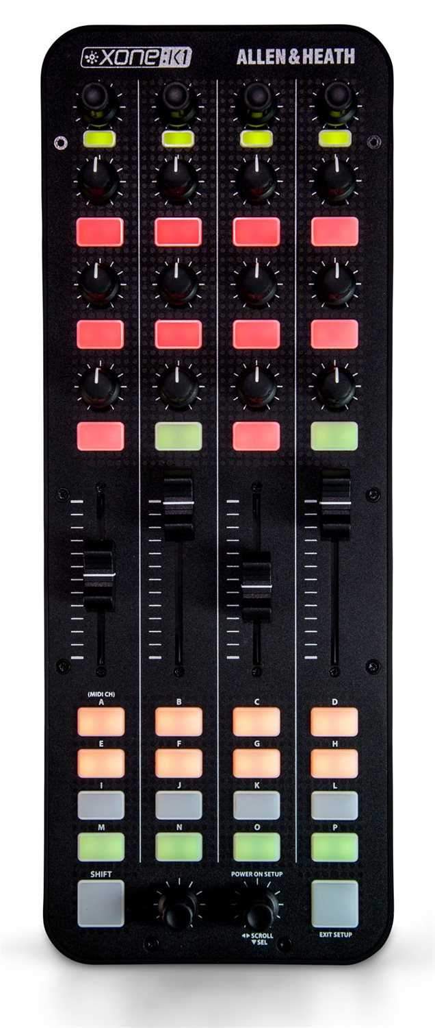 Allen & Heath Xone:K1 USB DJ MIDI Controller - PSSL ProSound and Stage Lighting