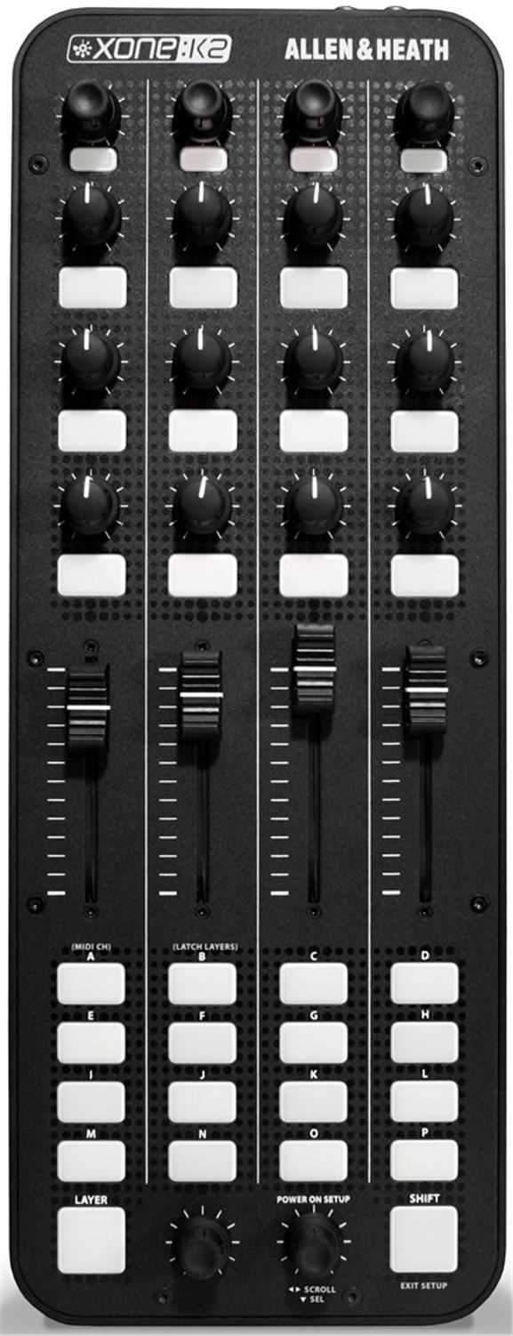 Allen & Heath XONE:K2 MIDI/USB DJ Controller - PSSL ProSound and Stage Lighting
