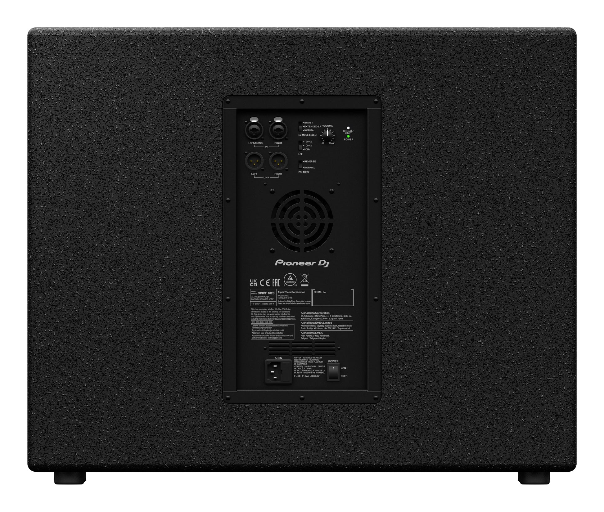 Pioneer DJ XPRS1182S XPRS2 Series 18-Inch Active Vented Subwoofer - PSSL ProSound and Stage Lighting