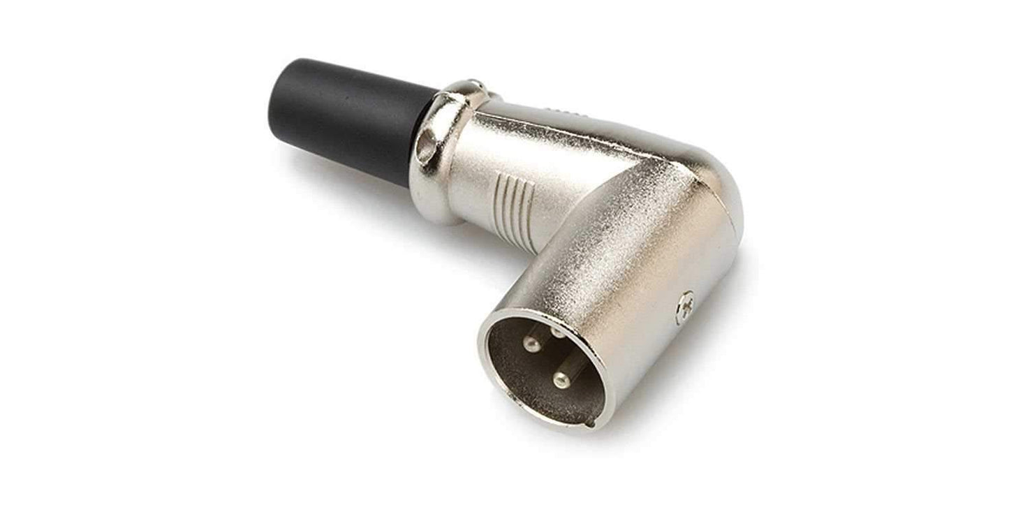 Hosa XRR-318M Right Angle XLR (M) Connector - PSSL ProSound and Stage Lighting