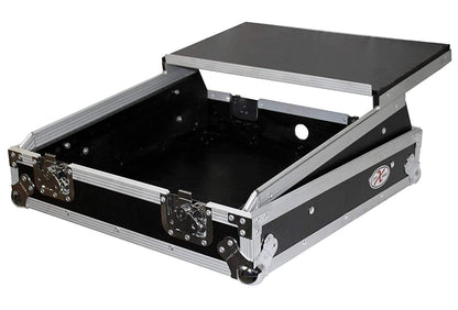 ProX XS-19MIX-LT 19 Inch Rack Mount Mixer Case with 10U Laptop Shelf - PSSL ProSound and Stage Lighting