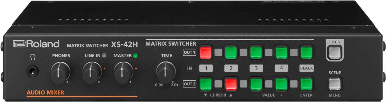Roland XS-42H 4 x 2 HDMI Matrix Switcher - PSSL ProSound and Stage Lighting