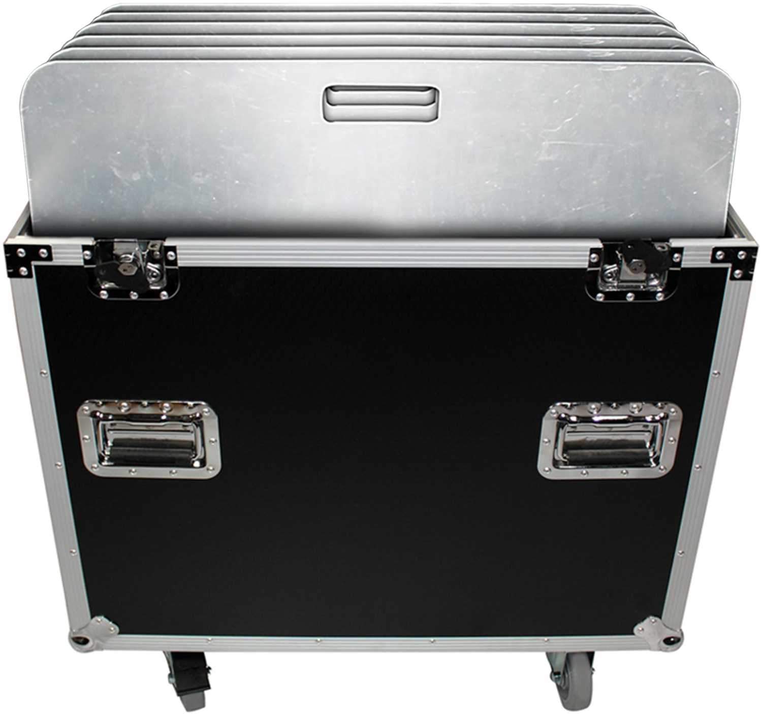 ProX XS-6XBP2424 Flight Case for 6pc 24-Inch x 24-Inch Base Plates - PSSL ProSound and Stage Lighting