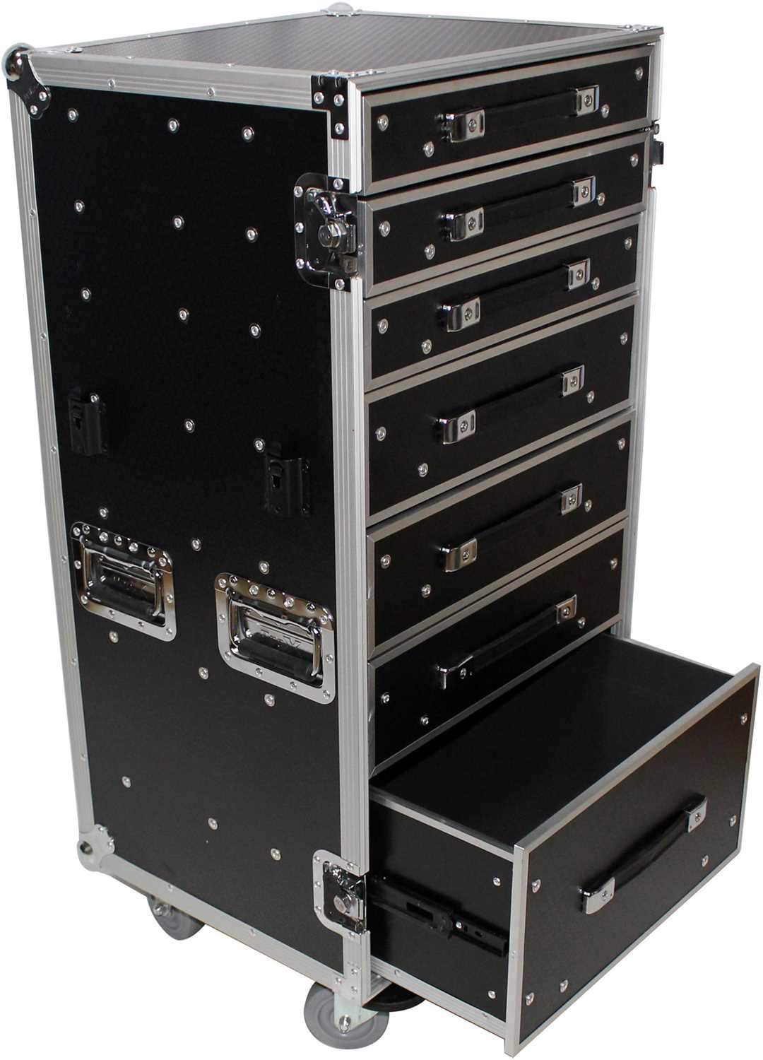 ProX XS-7DTW 7 Drawer ATA Workstation Case with Table - PSSL ProSound and Stage Lighting