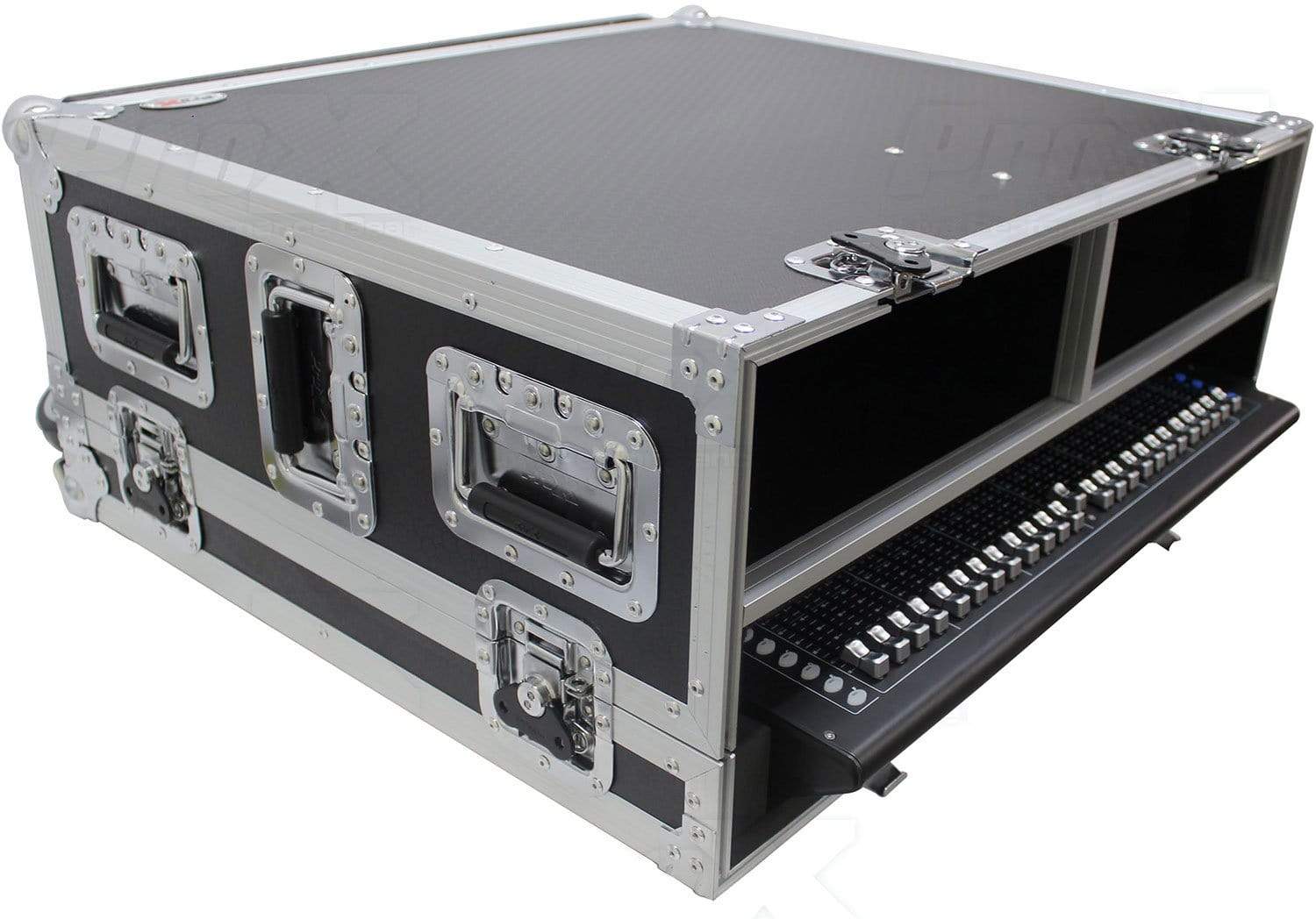 ProX Flight Case For Allen & Heath SQ6 w/Doghouse and Wheels* - PSSL ProSound and Stage Lighting