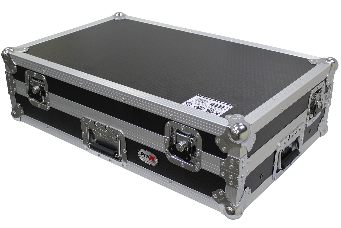 ProX XS-DDJ1000WLT Flight Case for DDJ-1000SRT with Sliding Laptop Shelf - PSSL ProSound and Stage Lighting