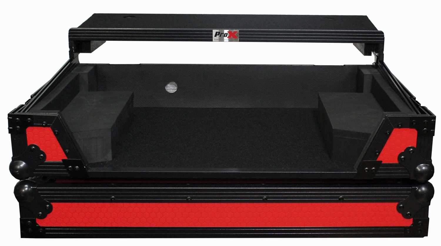 ProX XS-DDJSXWLTRB Red on Black Case for Pioneer DDJ-SX3 DJ Controller - PSSL ProSound and Stage Lighting