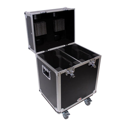 ProX XS-MH140X2W 140 Style Moving Head Lighting Case for 2 Units - PSSL ProSound and Stage Lighting