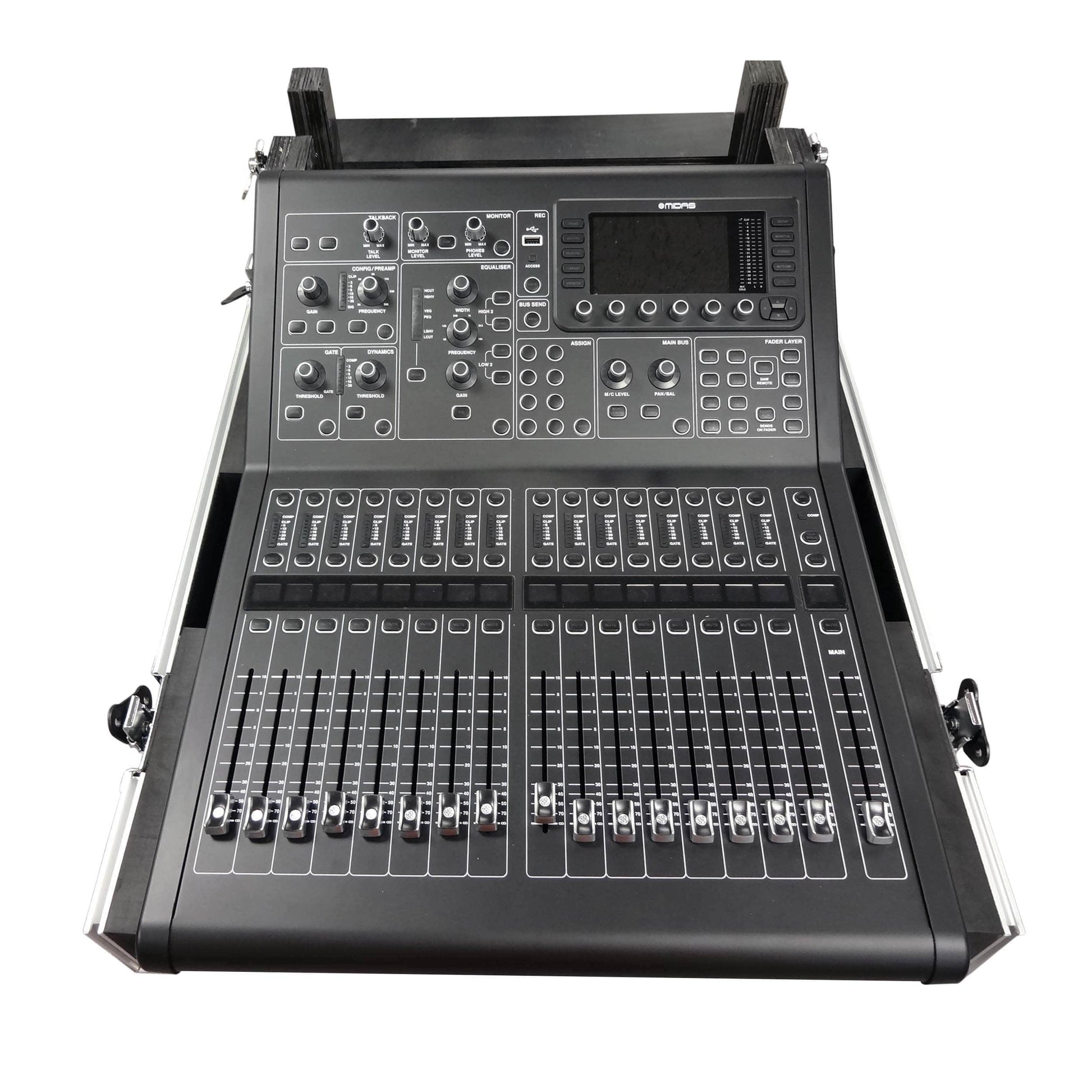 ProX XS-MIDM32RDHW Midas M32R Case with Doghouse & Wheels - PSSL ProSound and Stage Lighting