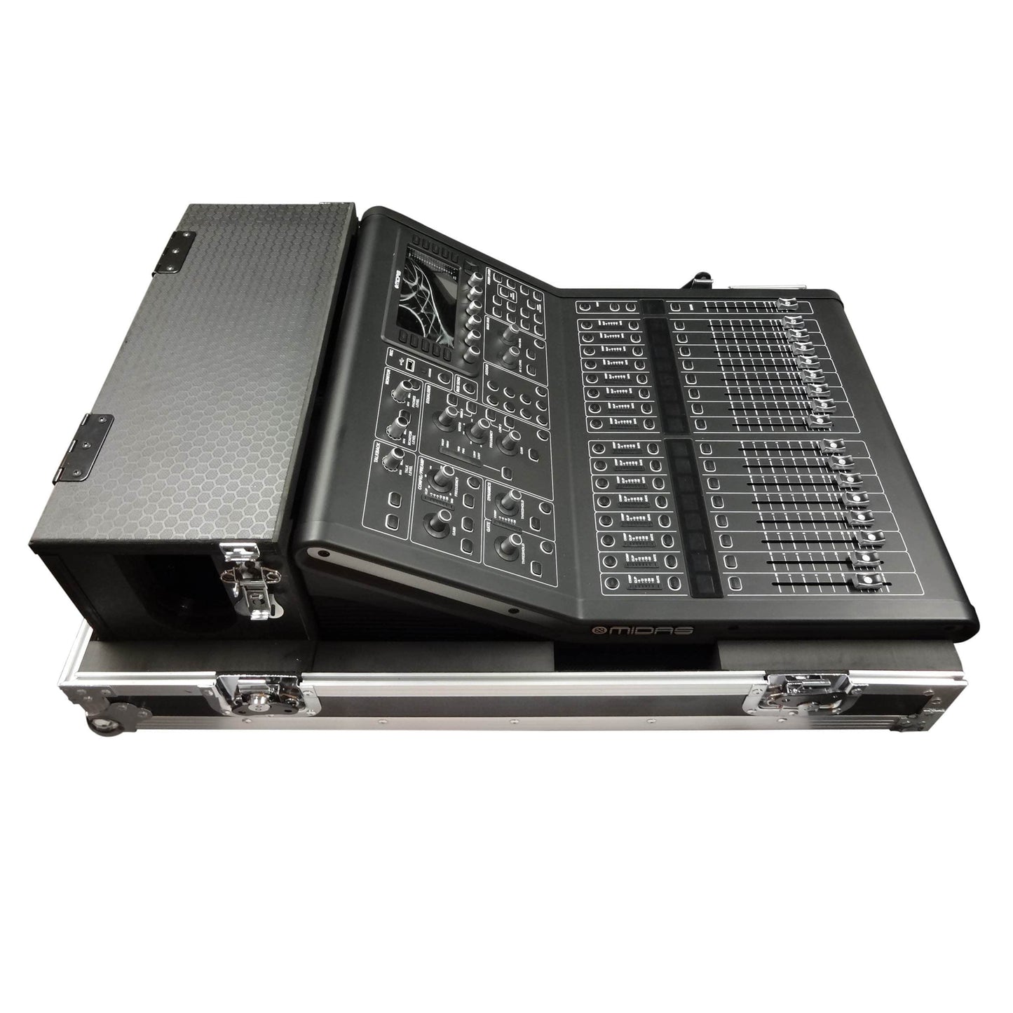 ProX XS-MIDM32RDHW Midas M32R Case with Doghouse & Wheels - PSSL ProSound and Stage Lighting