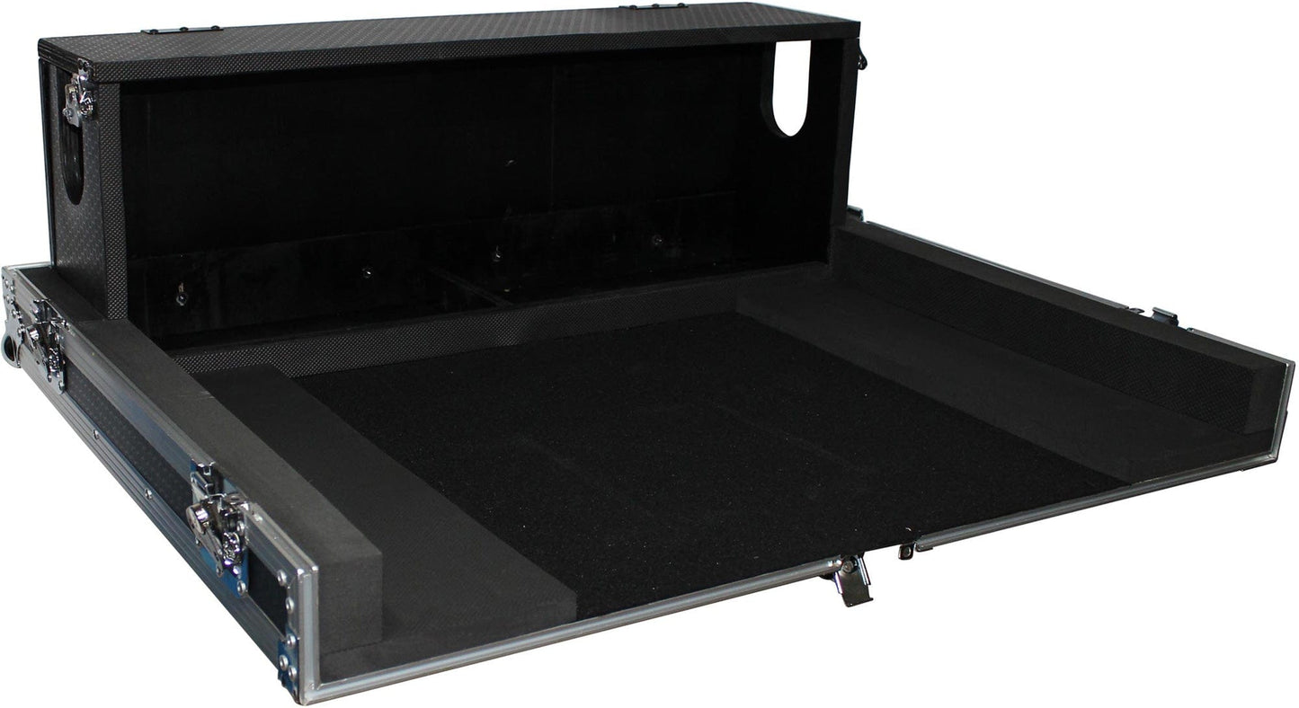Pro X XS-PRE32DHW Flight Hard Road Case for PreSonus STUDIOLIVE 32.4.2 with Doghouse and Wheels - PSSL ProSound and Stage Lighting