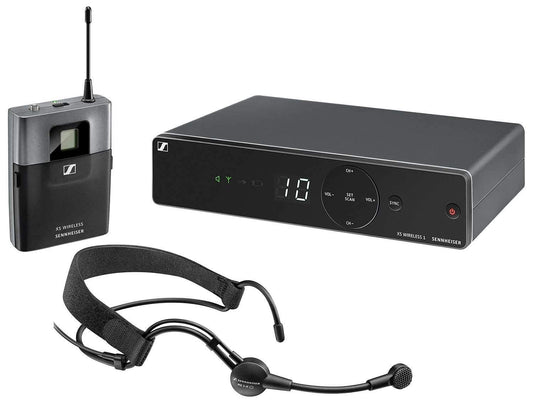 Sennheiser XSW 1-ME3 Wireless Headset Mic System - PSSL ProSound and Stage Lighting